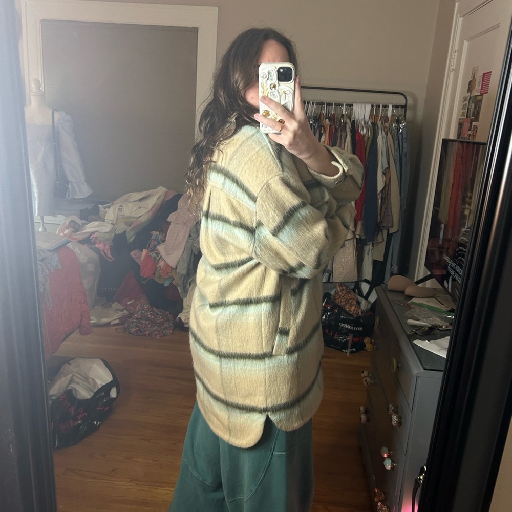Free people x we the free Vienna brushed shacket jacket - Picture 13 of 13